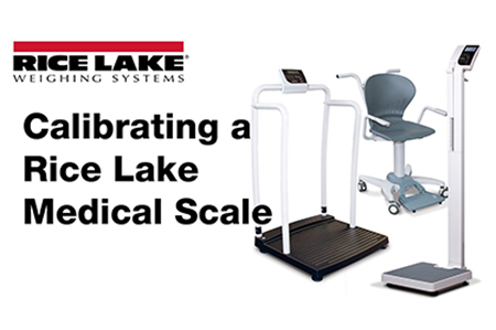 Calibrating a Rice Lake Medical Scale preview