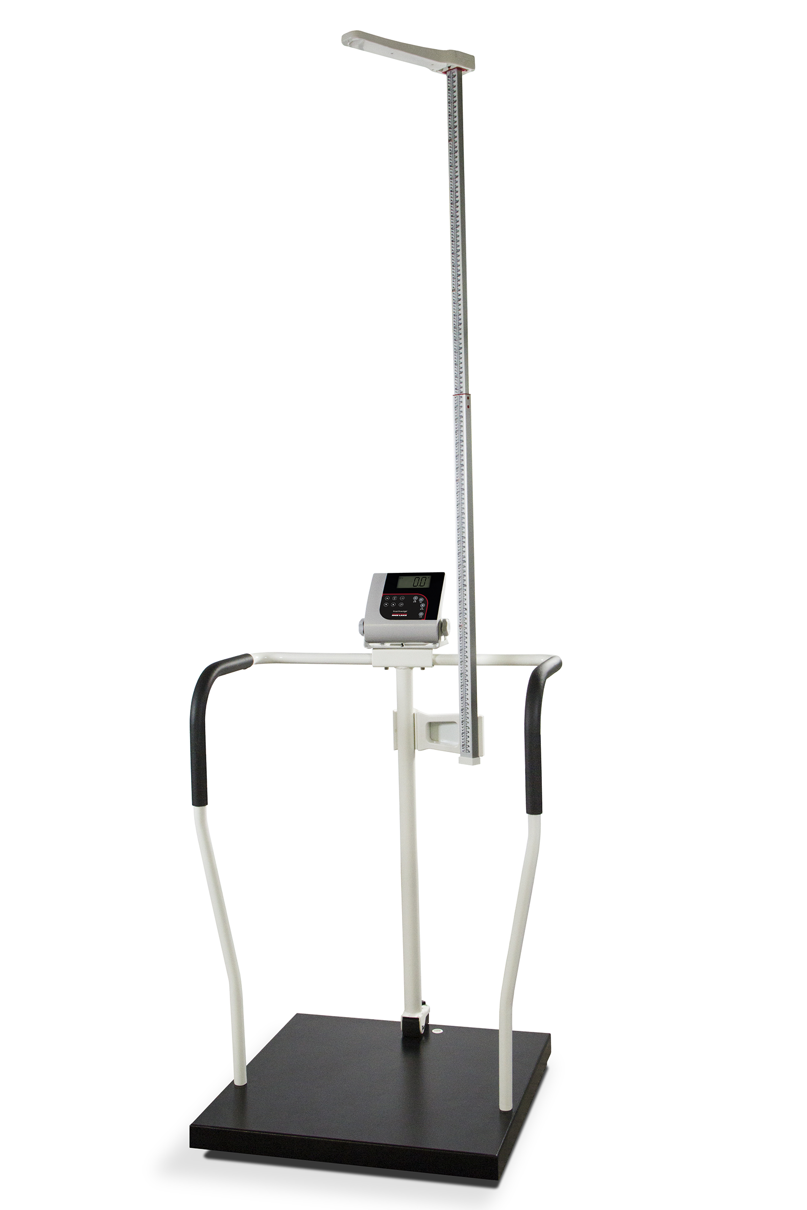 Rice Lake 250-10-4 Bariatric Handrail Scale with Seat - Scales Plus