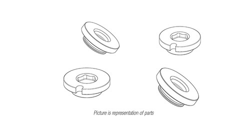 Mettler-Toledo Digitol Load Cells Repair Parts for Load Cup Identification and PN