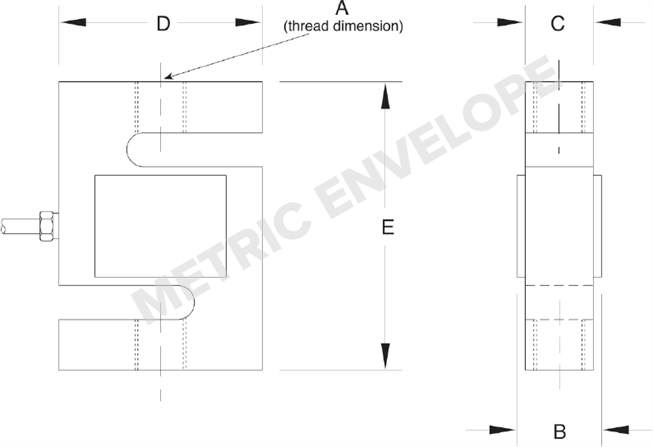 Celda de carga: Rice Lake RLETS-1