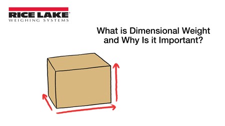 Title Slide Dimensional Weight