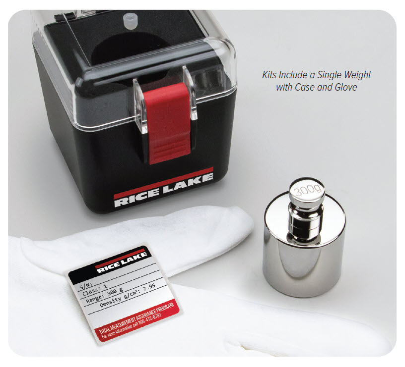 RICE LAKE WEIGHING SYSTEMS 50mg Calibration Weight Class 2 Stainless Steel Leaf Style Non-Accredited