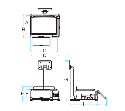 ISHIDA タッチスクリーンスケール ISHIDA タッチスクリーンスケール