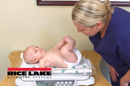 Proper Patient Weighing for Rice Lake Pediatric Scales preview