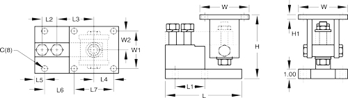 RL1800 Series Mild Steel/Stainless Steel Weigh Module