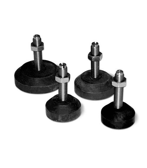 Logar Rubber feet for extractor with screw M10 - 7769 - Logar