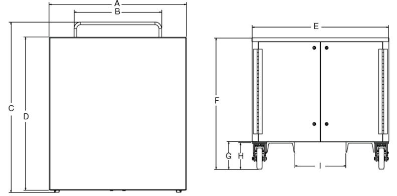 Load Ranger Wheel Pad Cart