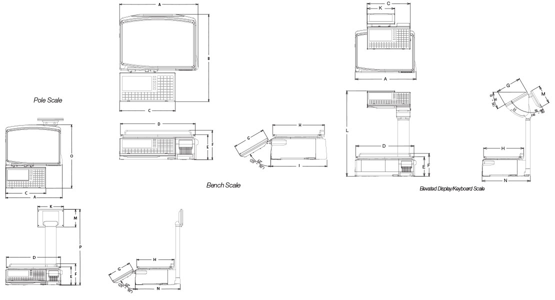 Ishida Uni-7 Price Computing Scale