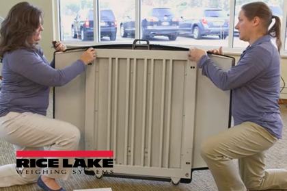 Unpacking and Assembling Rice Lake's 350-10-3 Wheelchair Scale preview