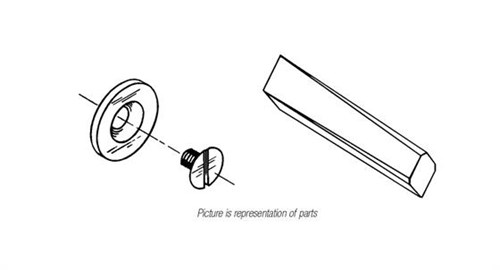 Howe Repair Parts For Cast Pipe Lever Pivots And Straight Lever Friction Plates