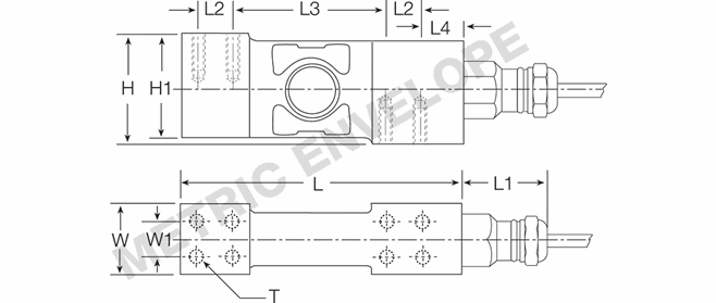 Celda de carga: Flintec SSSPC PC6