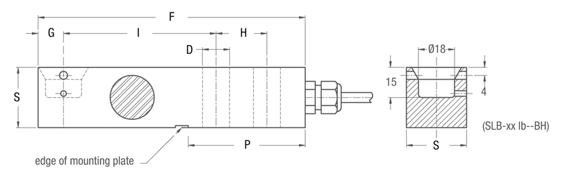 Celda de carga: Flintec single beam SLB-4