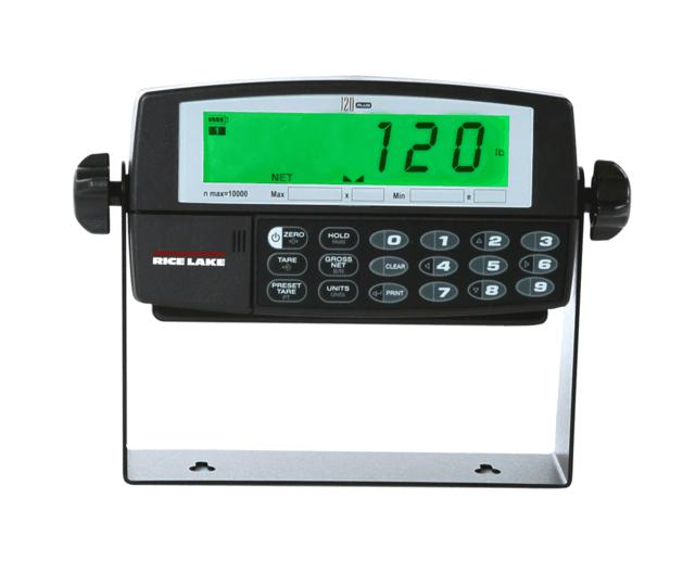 107619 NTEP Rice Lake 120 Plus Digital Weight Indicator with on/Off Option 