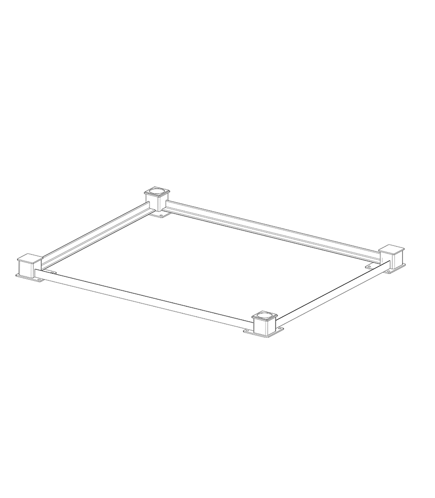 RL-Floor-Scale-Pit-Mounted-Riser-Stand