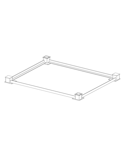 RL-Floor-Scale-Pit-Mounted-Riser-Stand