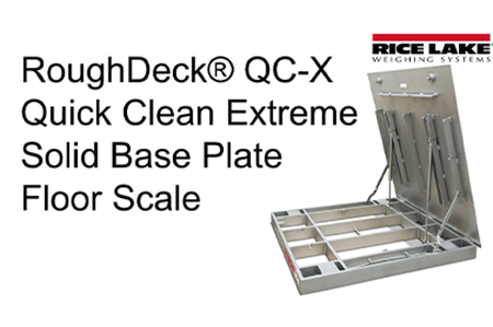 RoughDeck QC-X Quick Clean Washdown Floor Scale preview