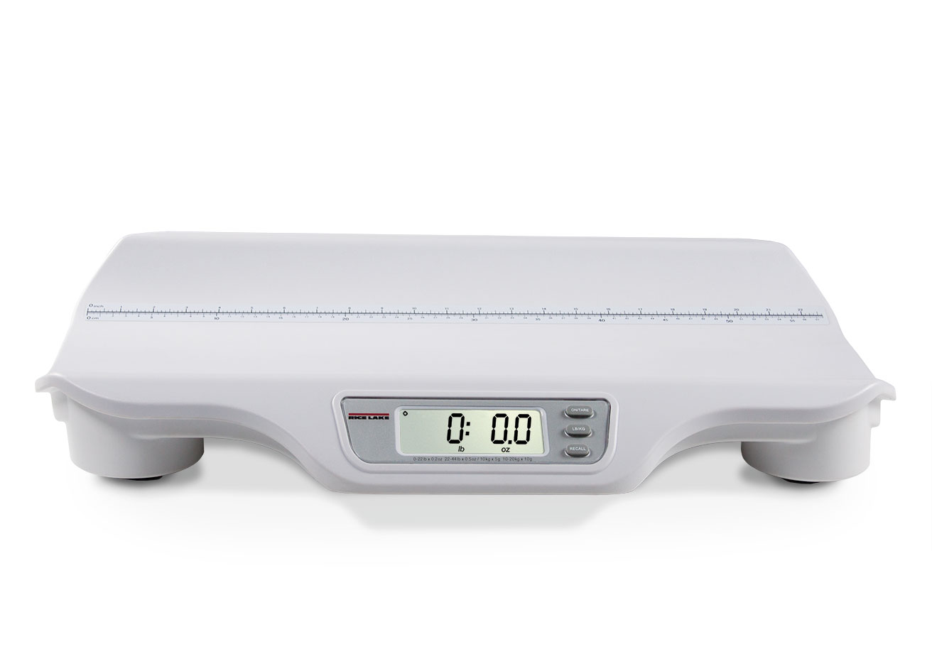 Rice Lake Dual Range Baby Scale-44 lb Capacity (155922) 44 lb - Each