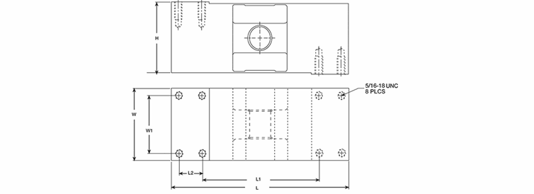 Flintec PCB Stainless Steel, Single Point Load Cell